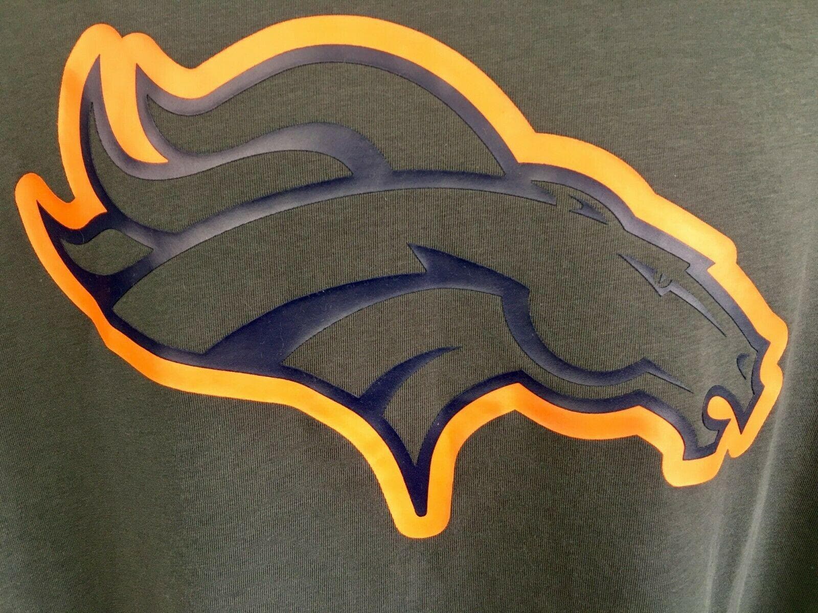 NFL Denver Broncos Sideline Mesh Travel T-Shirt Men's Small NWT