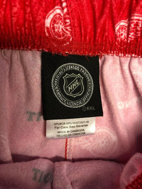 NHL Detroit Red Wings Pyjama Bottoms Pants Trousers Youth XL 18-20