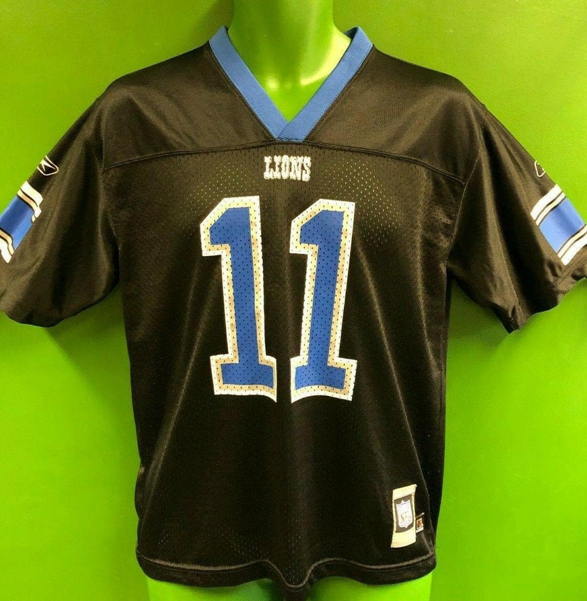 NFL Detroit Lions Roy Williams #11 Reebok Jersey Youth Large 14-16