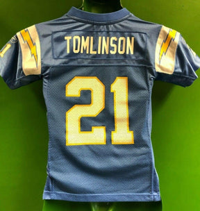 NFL Los Angeles Chargers Tomlinson #21 Reebok Jersey Youth Small 8