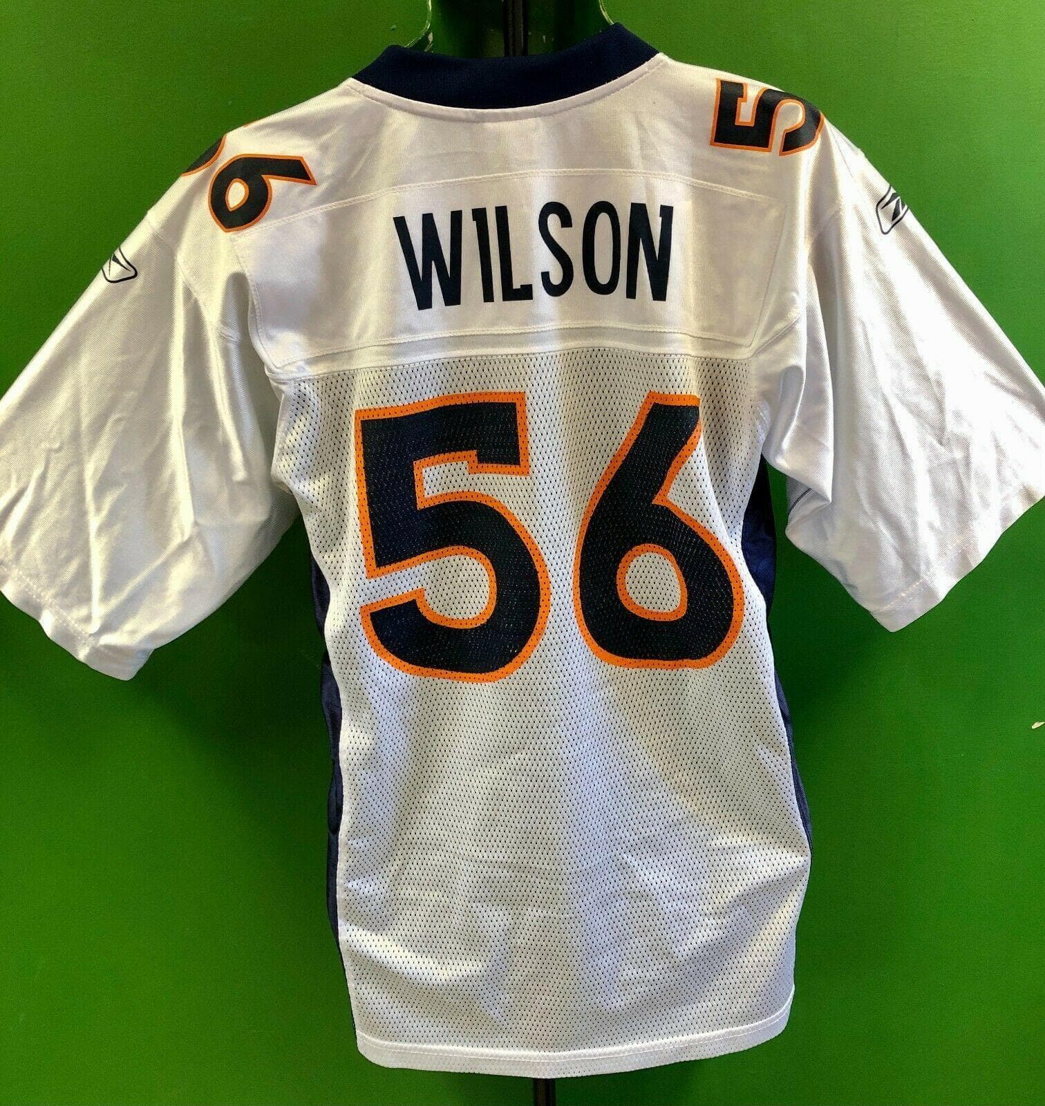 NFL Denver Broncos Al Wilson #56 Reebok White Jersey Men's Small
