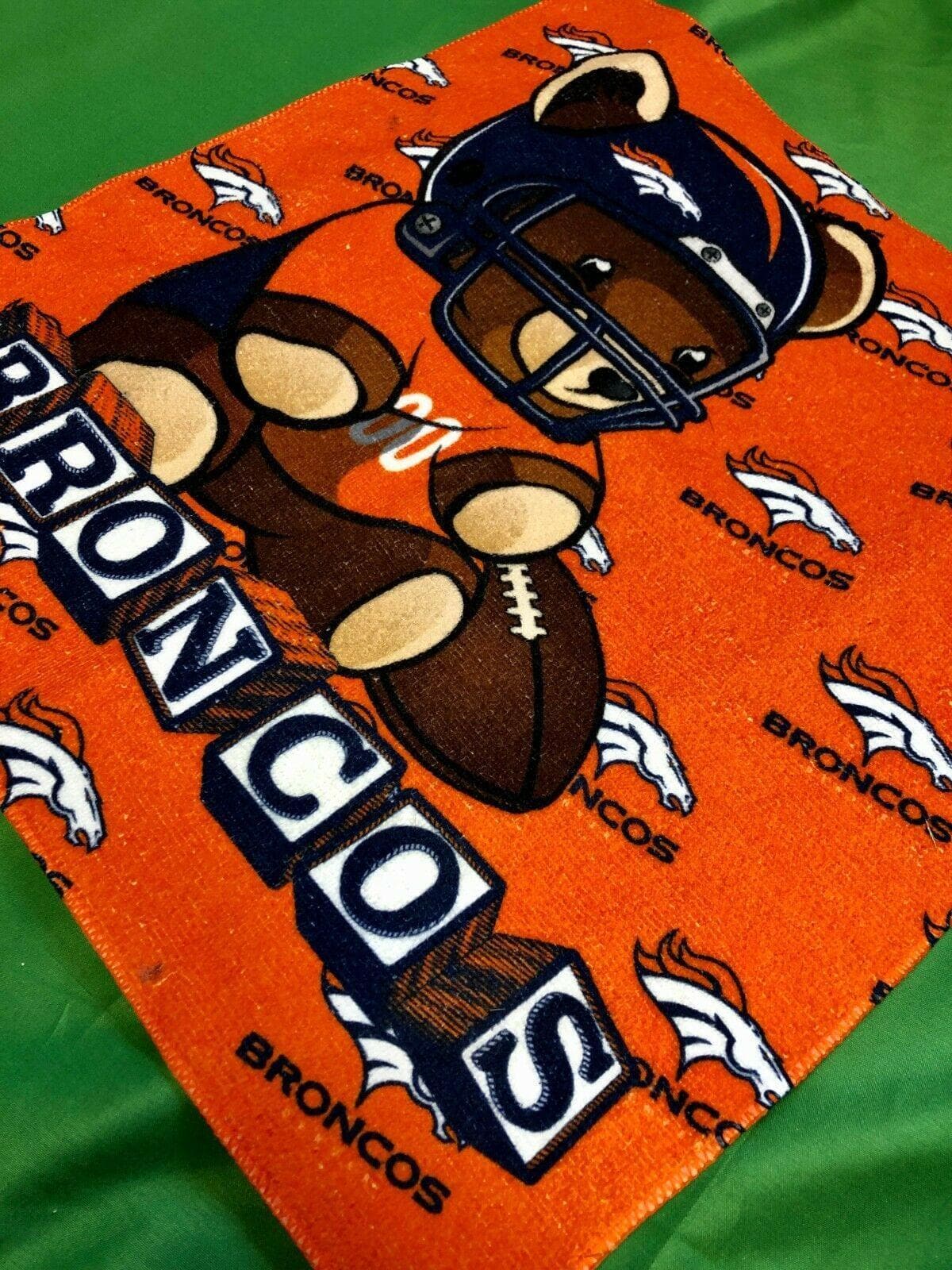 NFL Denver Broncos Baby Changing Pad Absorbent Towel 13" x 13"