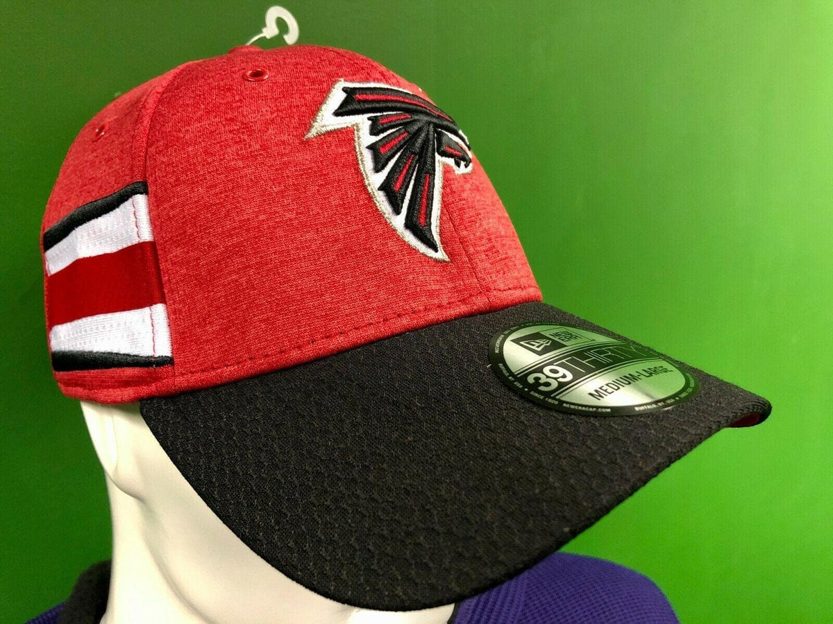 NFL Atlanta Falcons New Era 39THIRTY Sideline Hat Cap NWT Medium-Large