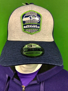 NFL Seattle Seahawks New Era 39THIRTY Sideline Hat Cap NWT Medium-Large