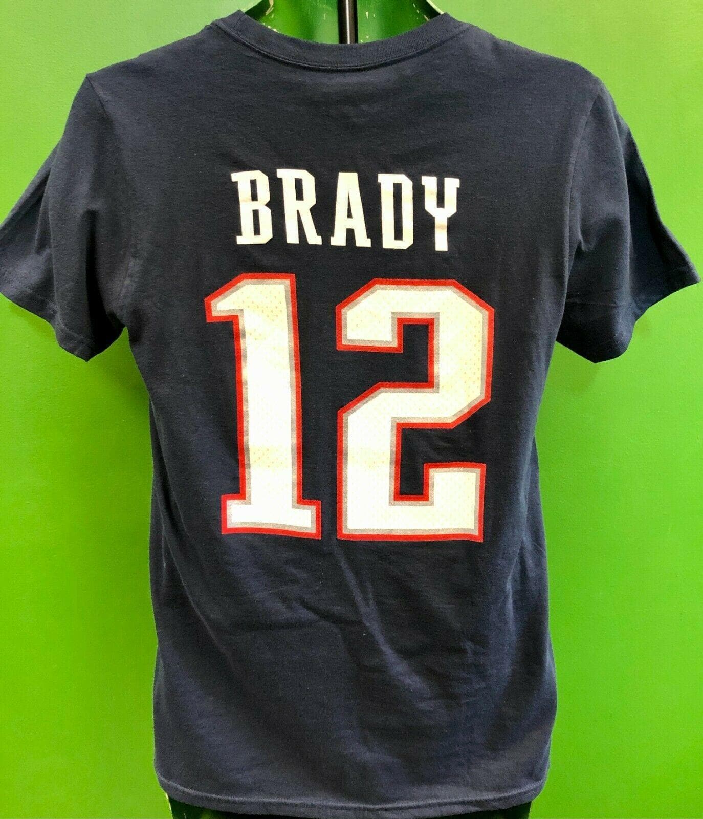 NFL New England Patriots Tom Brady #12 Fanatics T-Shirt Men's Small NWT