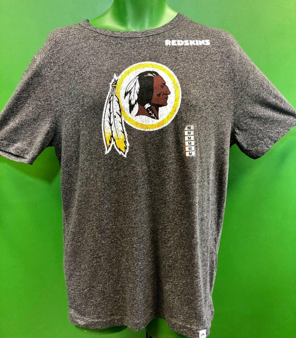 NFL Washington Commanders (Redskins) Majestic Marled T-Shirt Men's Medium NWT