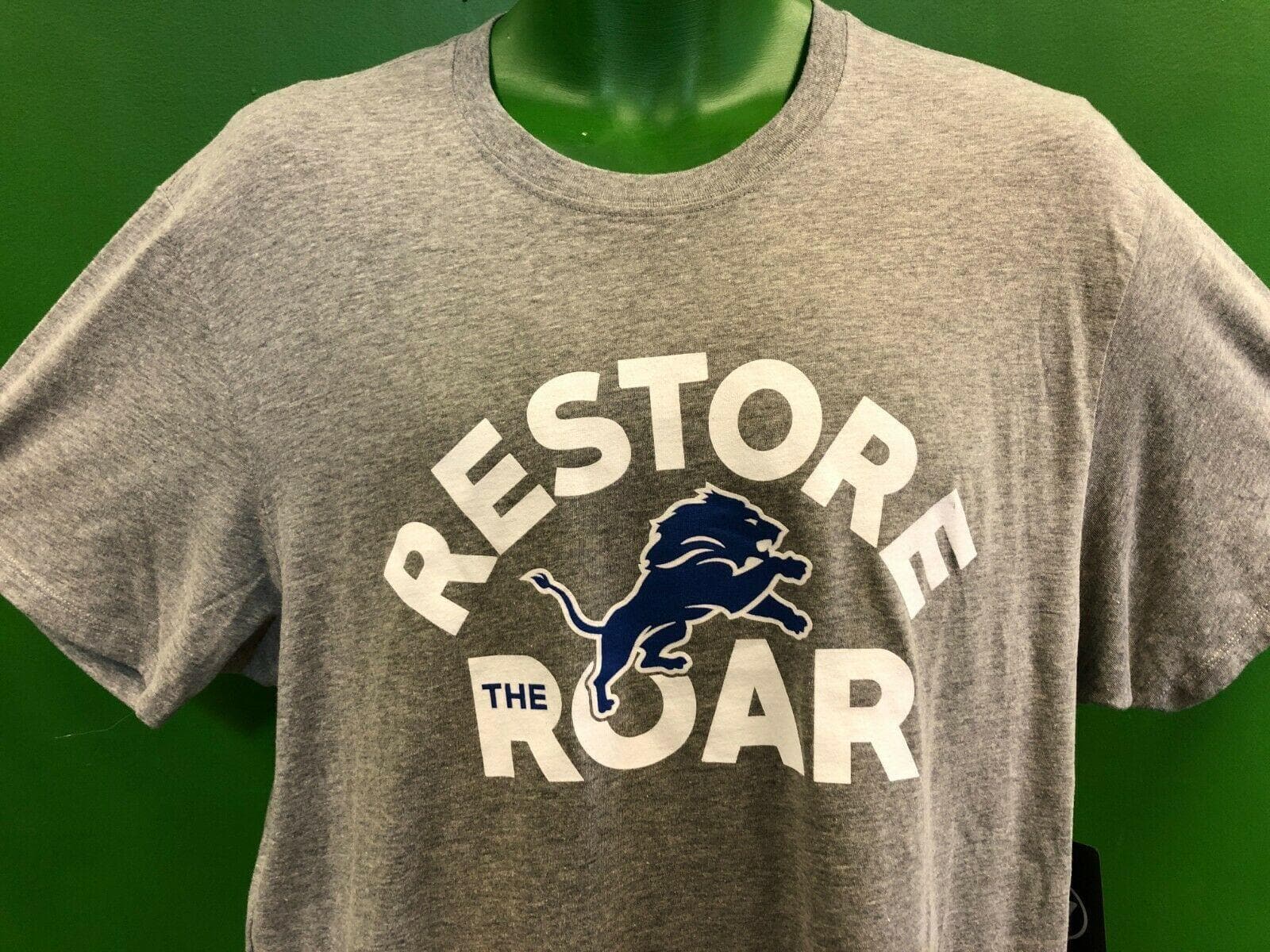 NFL Detroit Lions '47 Heathered Grey T-Shirt Men's Large NWT