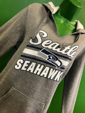 NFL Seattle Seahawks Majestic Heathered Grey Hoodie Women's Medium NWT