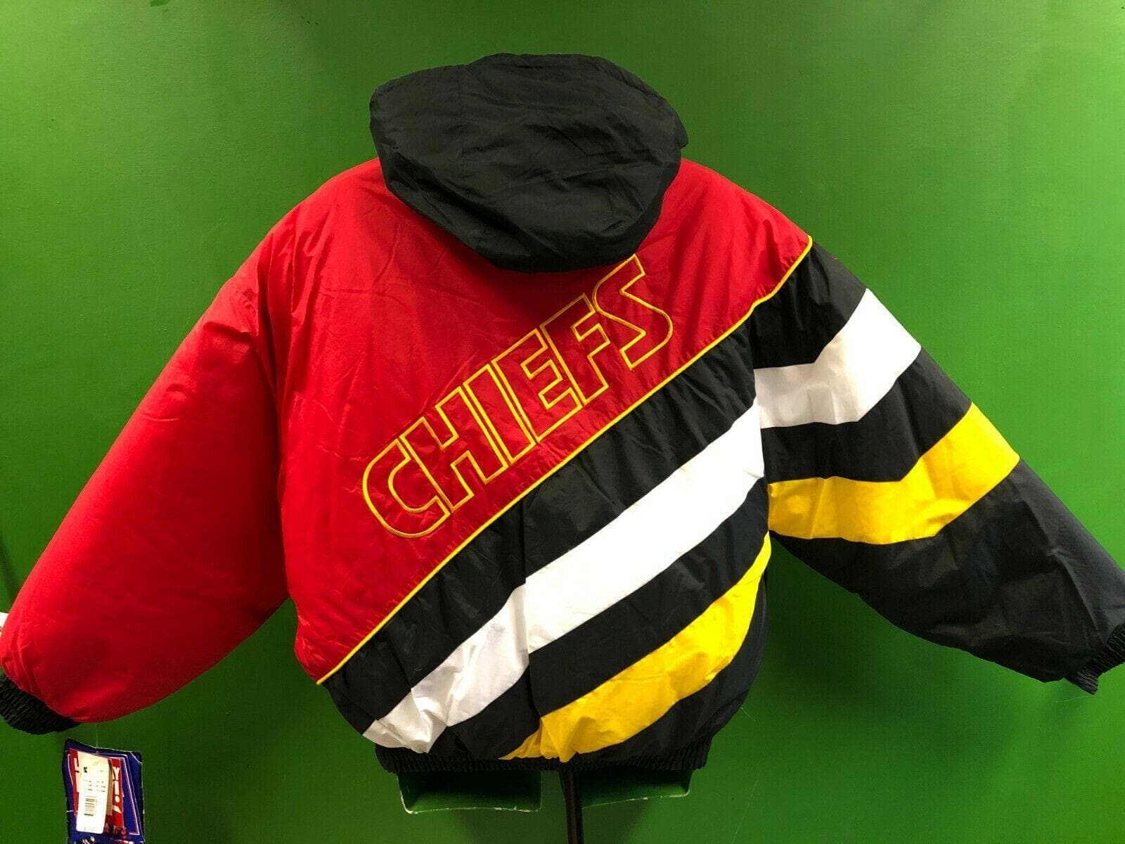 NFL Kansas City Chiefs GameDay Reversible Vintage Jacket NWT Men's Large