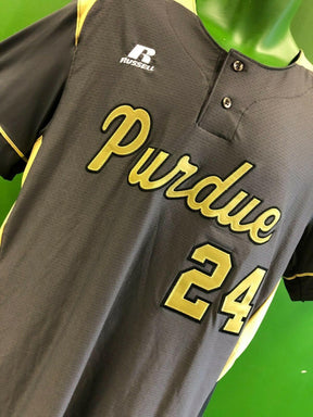 NCAA Purdue Boilermakers Russell Baseball-Style Jersey Men's Large NWT