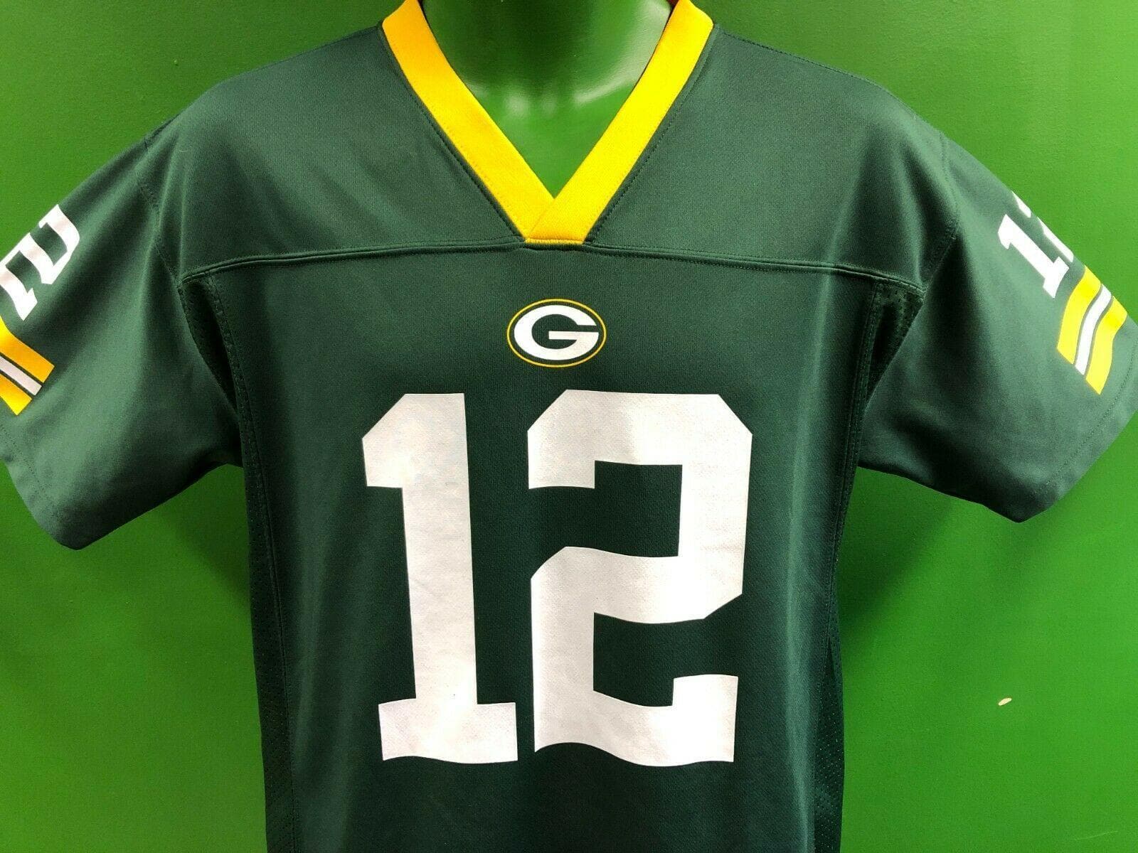 Men's Majestic NFL Packers jersey #12 Rodgers, Green mesh XL