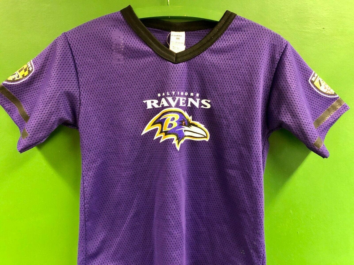 NFL Baltimore Ravens Franklin Mesh Jersey-Style Top Youth Medium 10-12
