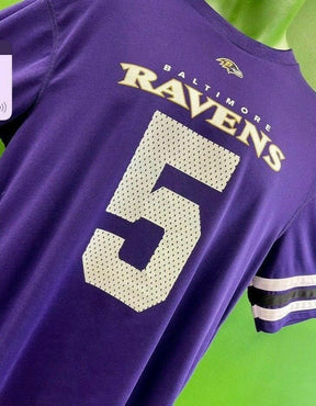 NFL Baltimore Ravens Joe Flacco #5 Jersey-Style Top Men's Large
