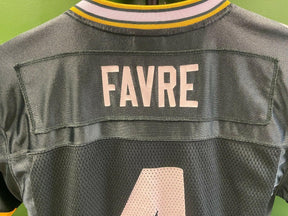 NFL Green Bay Packers Brett Favre #4 Reebok Jersey Youth Large 14-16