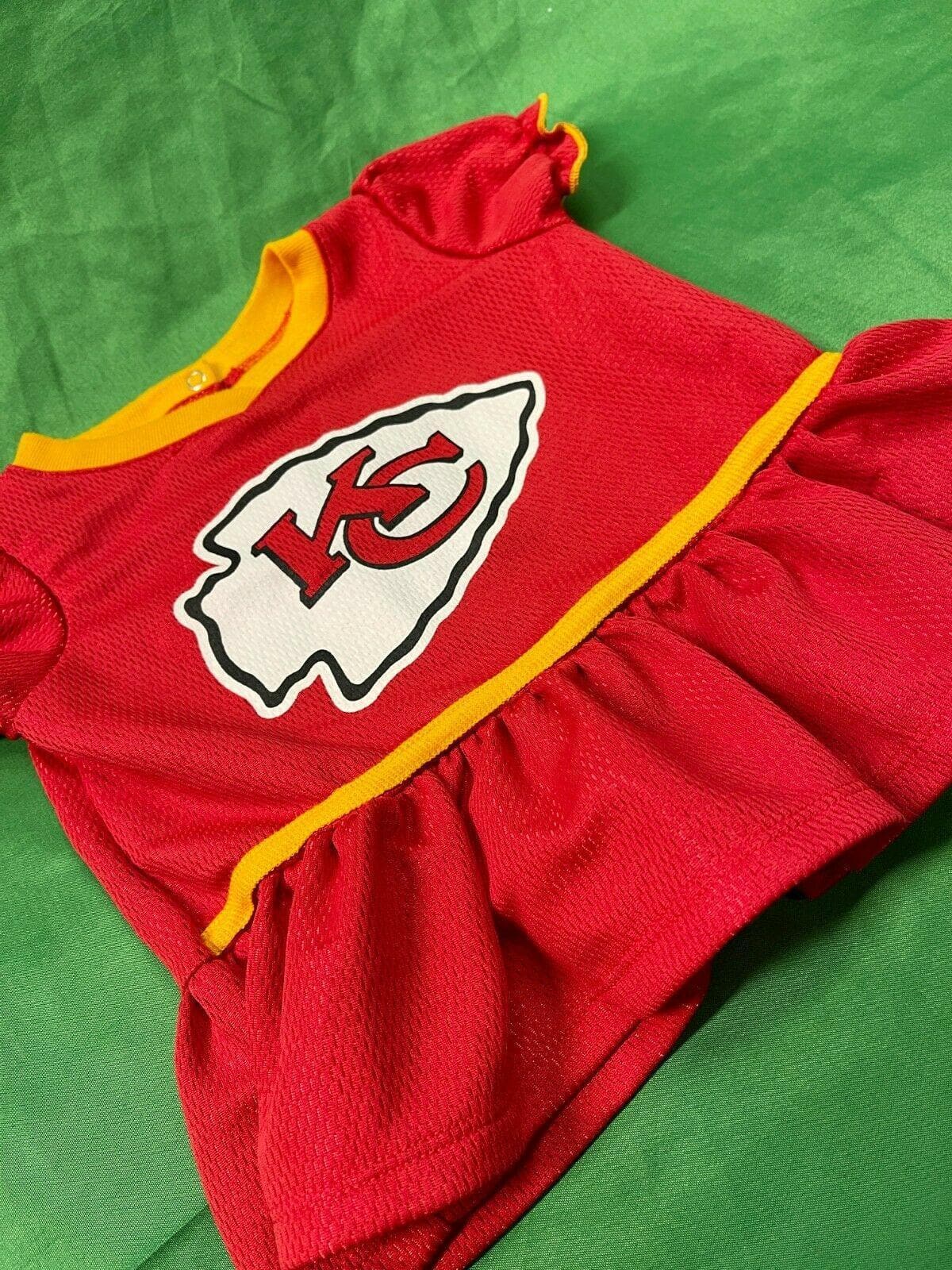 NFL Kansas City Chiefs Textured Dress-Top Newborn 0-3 months