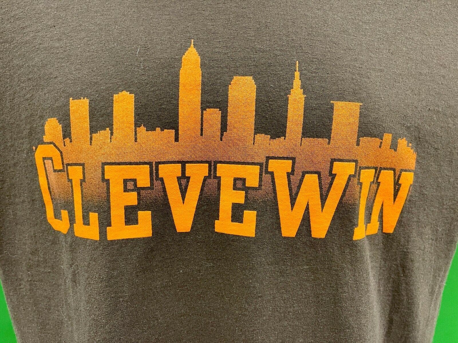 NFL Cleveland Browns "CleveWin" T-Shirt Custom Men's Large