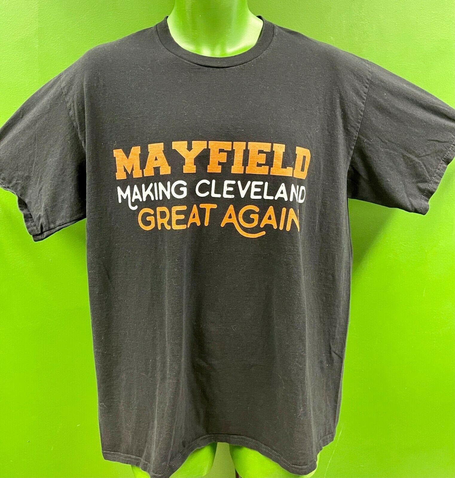 NFL Cleveland Browns Baker Mayfield Slogan T-Shirt Men's X-Large