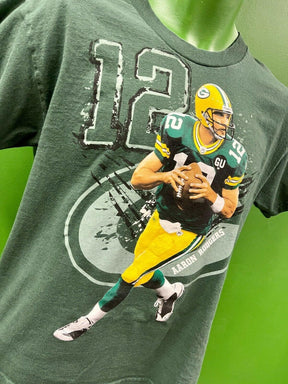 NFL Green Bay Packers Aaron Rodgers #12 T-Shirt Youth Large 14-16