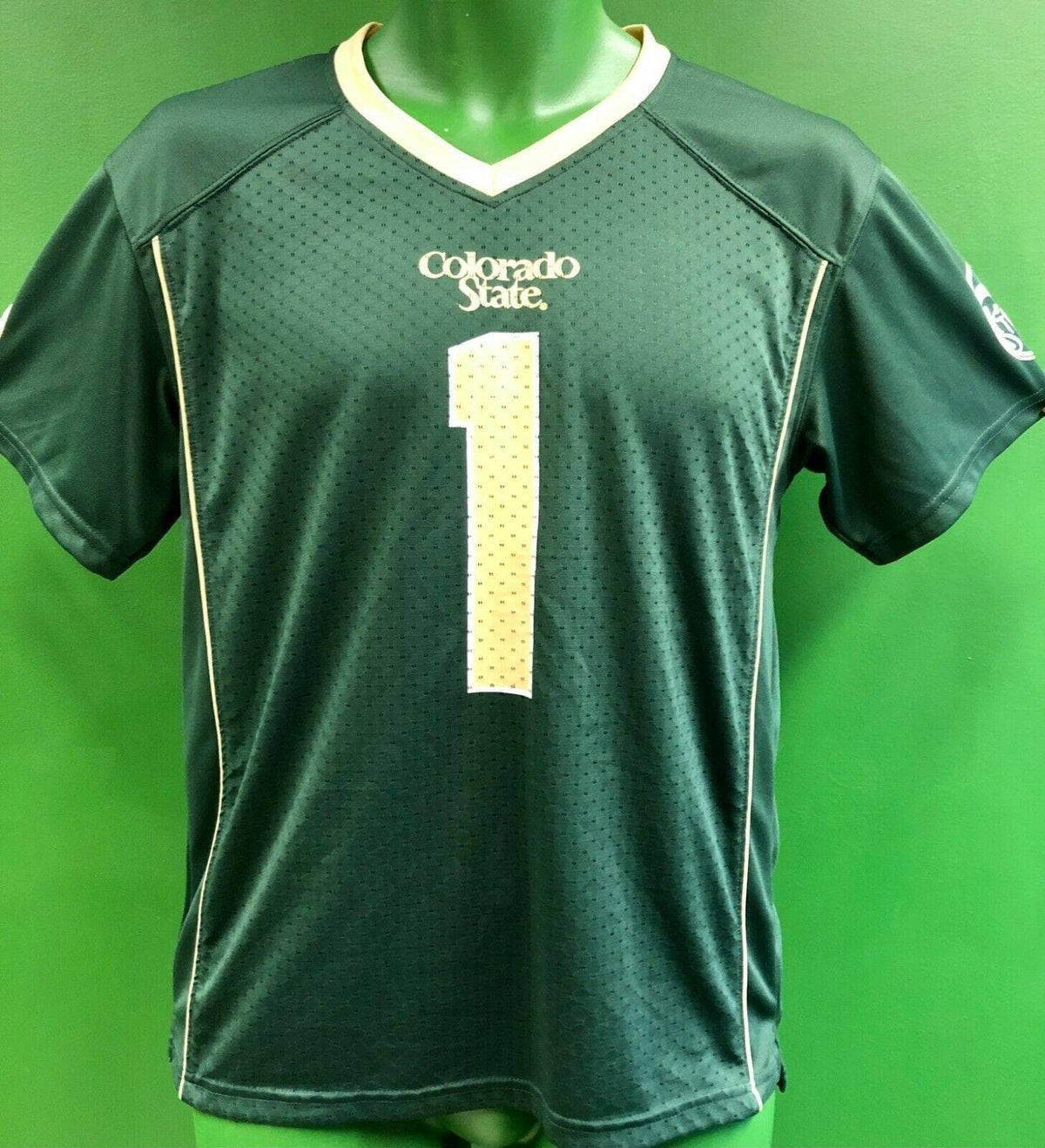 NCAA Colorado State Rams #1 Jersey Youth Large 12-14