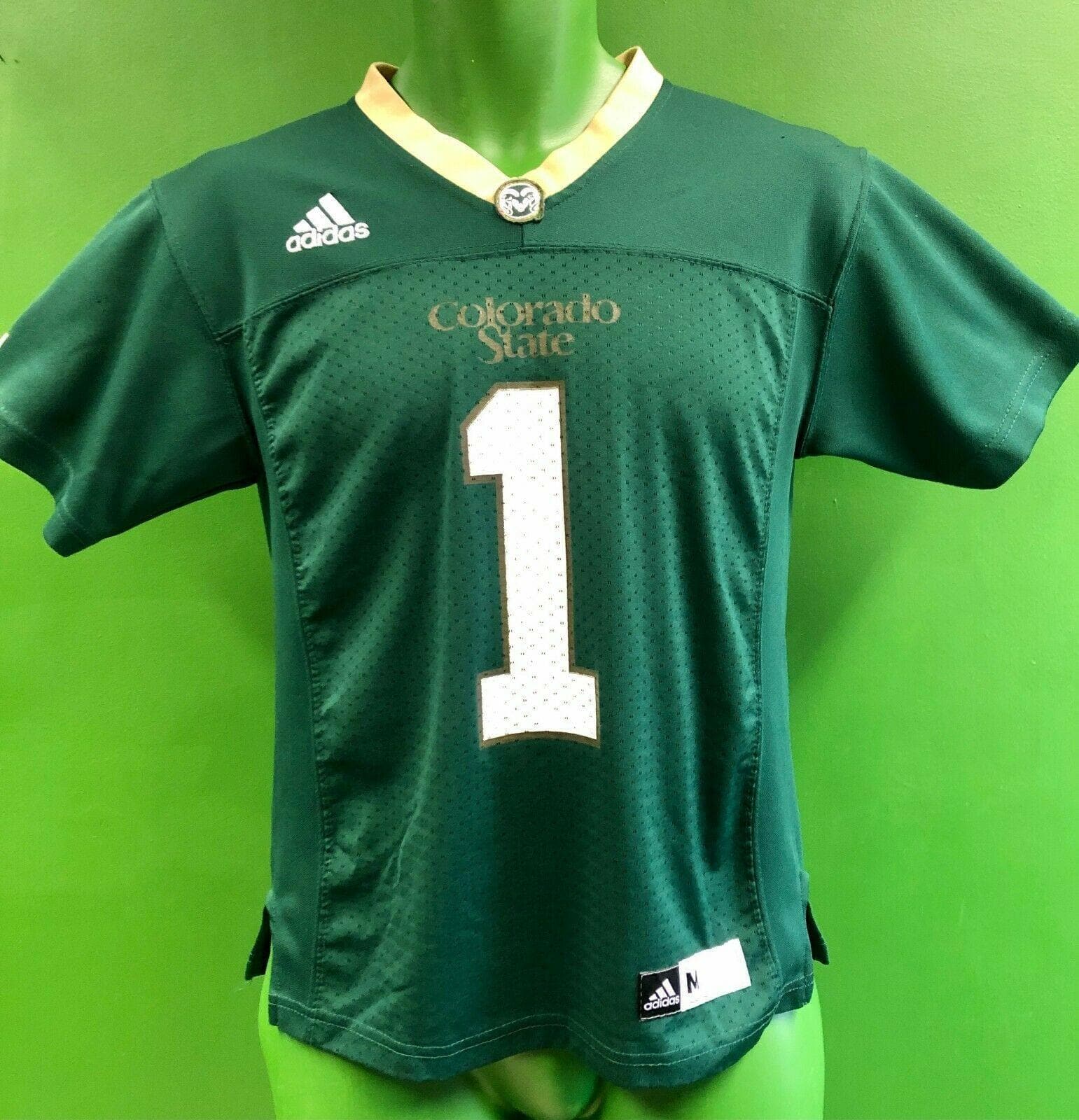 NCAA Colorado State Rams #1 Adidas Jersey Youth Medium 10-12