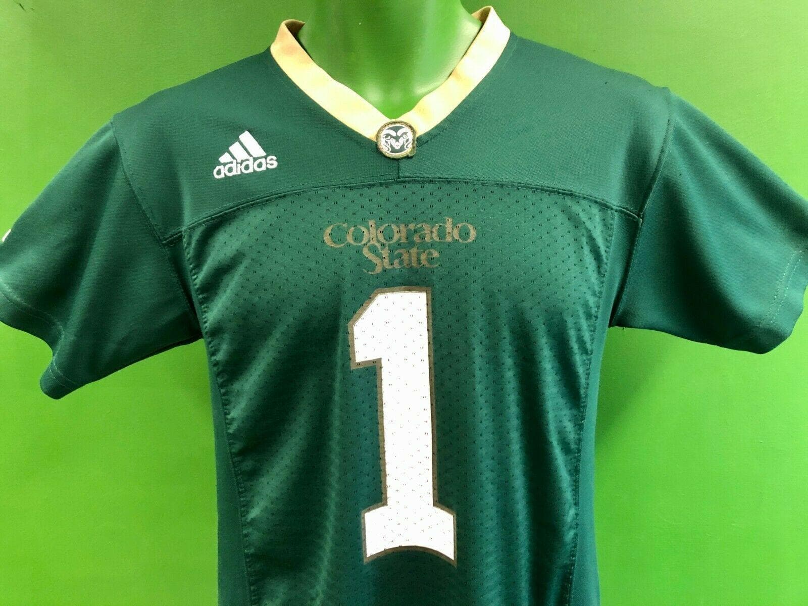 NCAA Colorado State Rams #1 Adidas Jersey Youth Medium 10-12