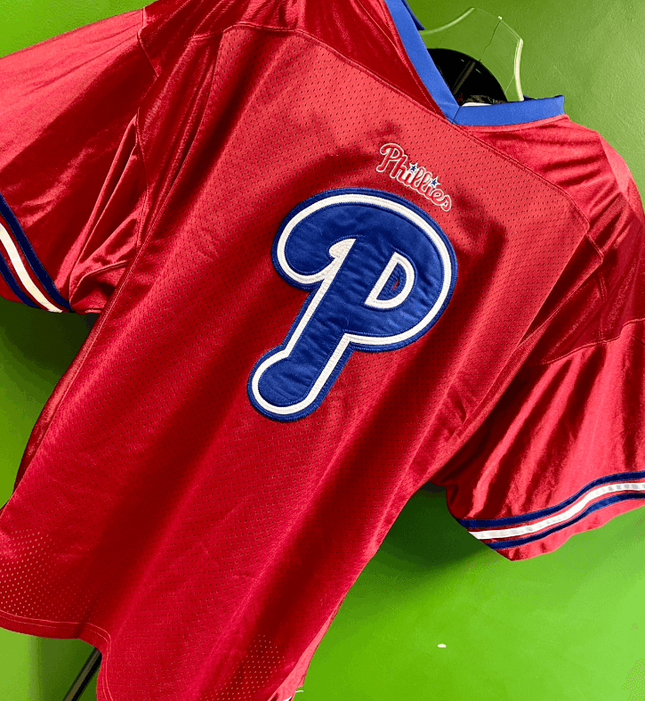 MLB Philadelphia Phillies Football Style Jersey Men s 2X Large