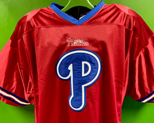 MLB Philadelphia Phillies Football-Style Jersey Men's 2X-Large