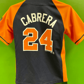 MLB Detroit Tigers Cabrera #24 Baseball Jersey Youth Medium 10-12