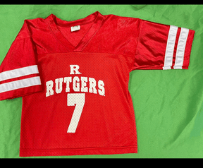 NCAA Rutgers Scarlet Knights #7 Jersey Toddler 3T American Football!