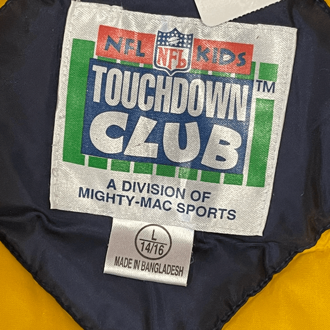 NFL Los Angeles Chargers Vintage Touchdown Club Jacket Youth Large 14-16