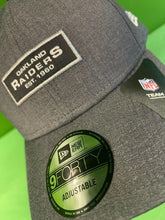 NFL Las Vegas Raiders New Era 9FORTY Hat Cap Grey OSFA Strapback NWT