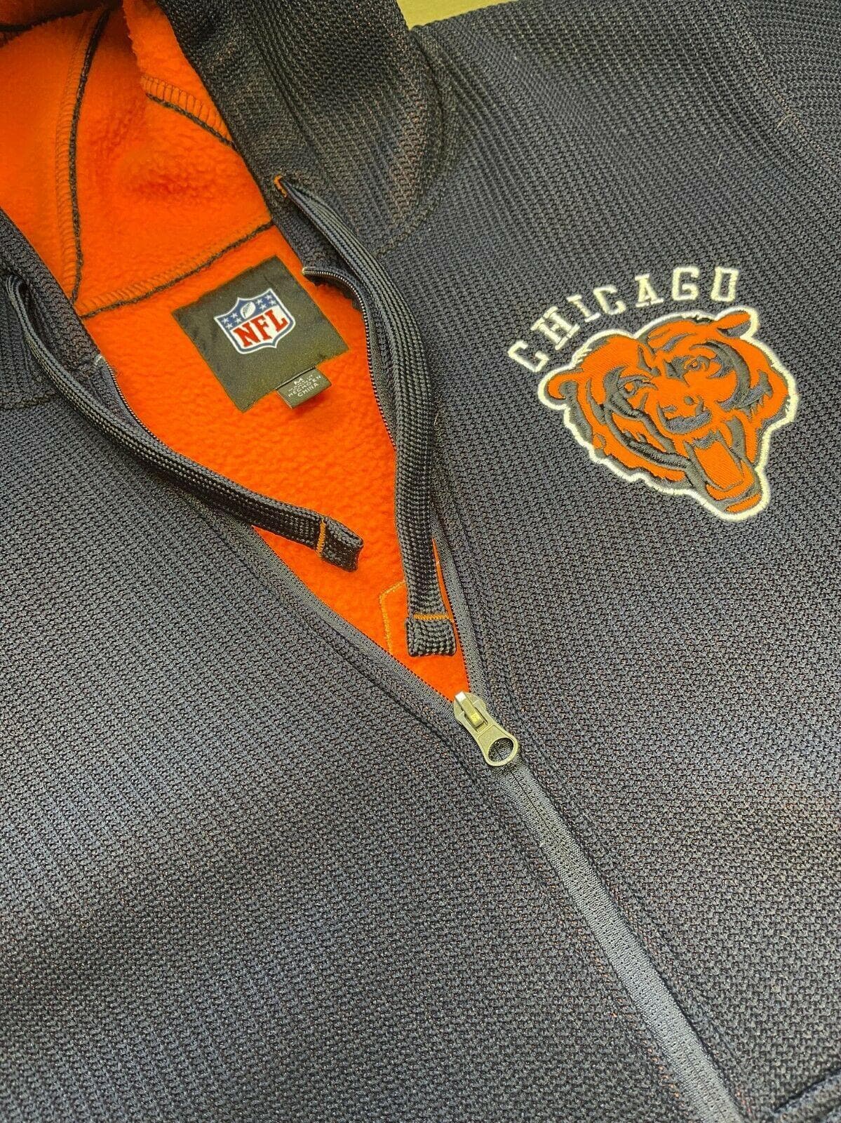 NFL Chicago Bears GIII Heavy Knit Jacket Coat Men's Medium