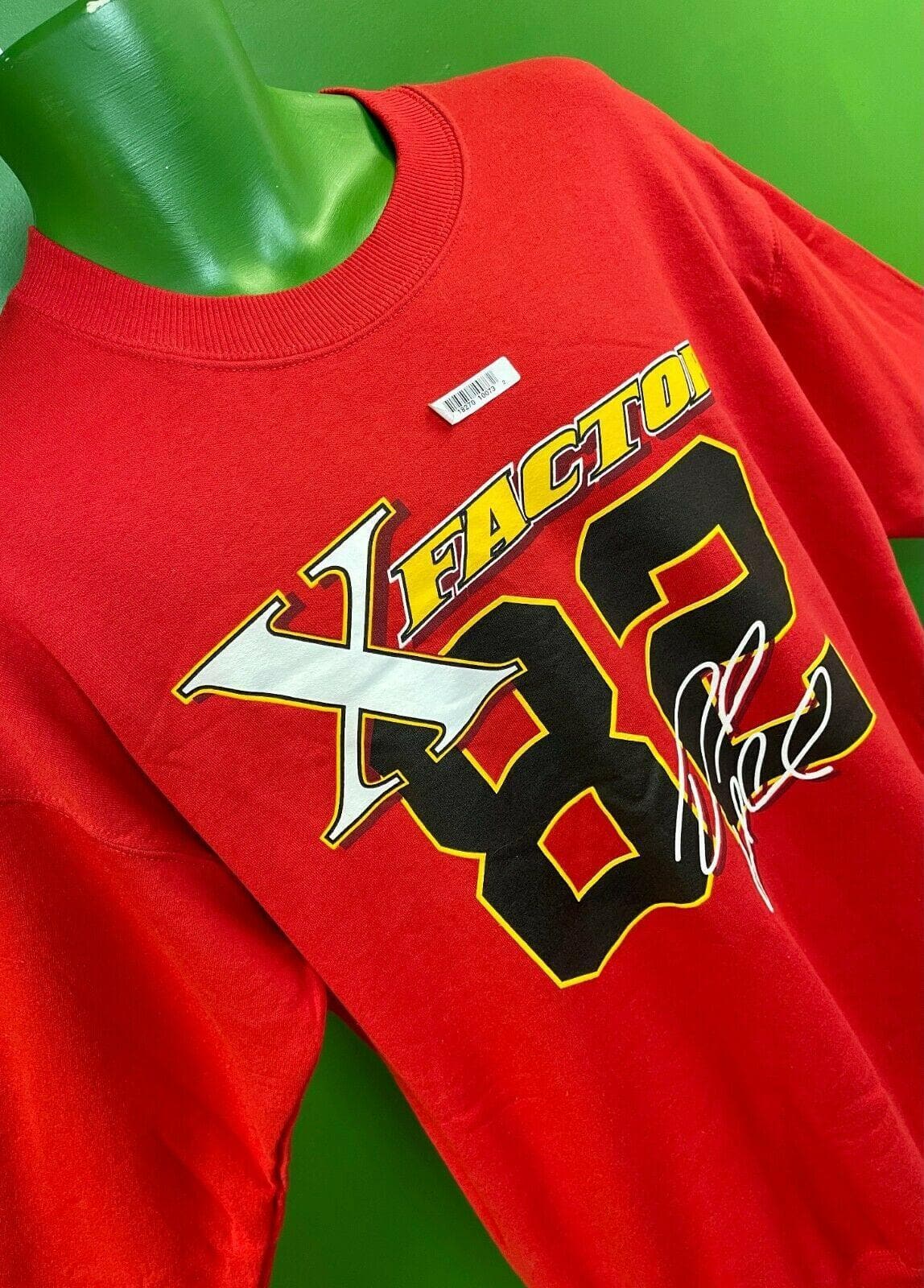 NFL Kansas City Chiefs Bowe #82 XFactor Custom Sweatshirt Men's LRG NWT