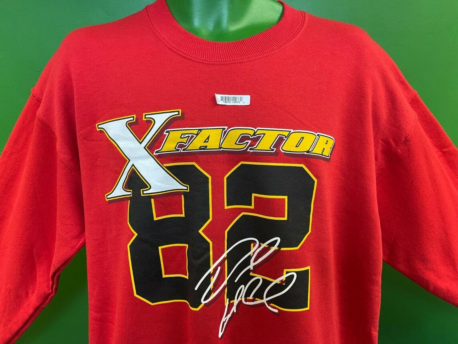 NFL Kansas City Chiefs Bowe #82 XFactor Custom Sweatshirt Men's LRG NWT