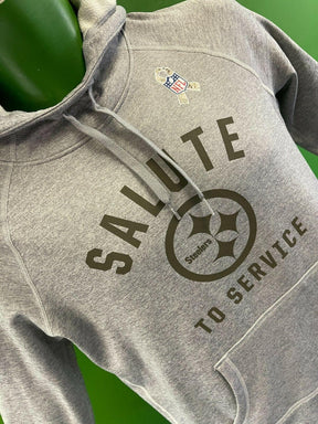 NFL Pittsburgh Steelers Therma-Fit Salute to Service Hoodie Women's Med