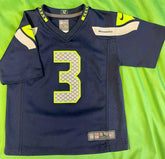 NFL Seattle Seahawks Russell Wilson #3  Game Jersey Youth Large 7