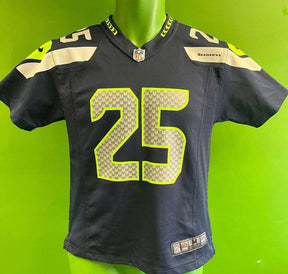 NFL Seattle Seahawks Sherman #25 Game Jersey Youth Medium 10-12