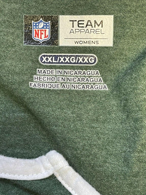 NFL Green Bay Packers Notch Collar T-Shirt Women's 2X-Large