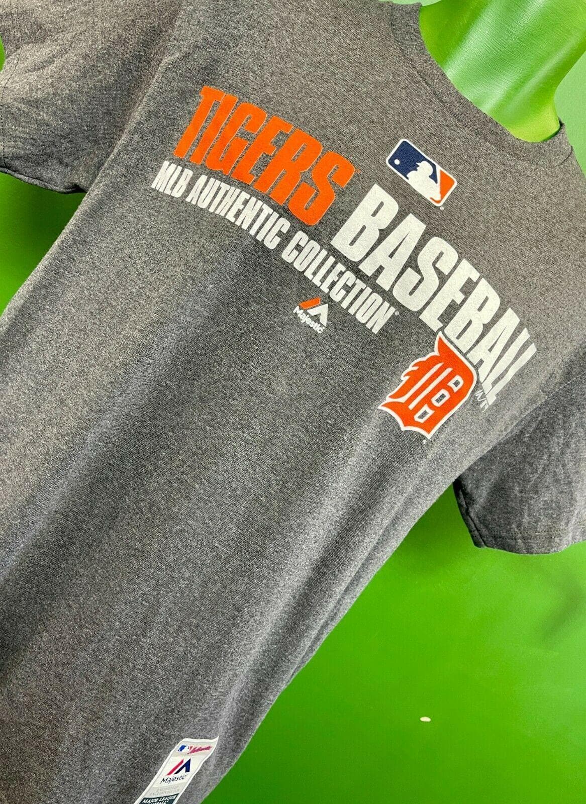 seksuel kompliceret nå MLB Detroit Tigers Majestic Grey T-Shirt Men's Medium