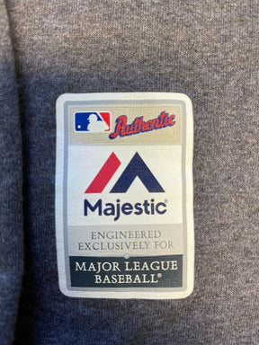 MLB Detroit Tigers Majestic Grey T-Shirt Men's Medium