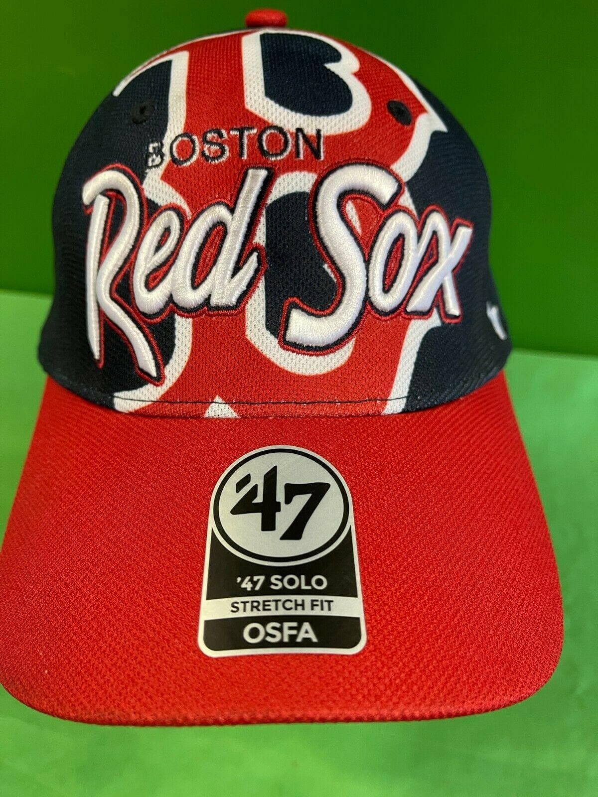 MLB Boston Red Sox '47 Solo Cap Hat Huge Logo OSFA NWT