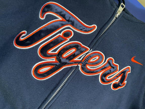 MLB Detroit Tigers Full Zip Stitched Hoodie Women's Small-Medium