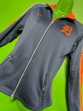 MLB Detroit Tigers Wicking Track Jacket Full Zip Women's Medium