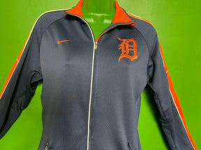 MLB Detroit Tigers Wicking Track Jacket Full Zip Women's Medium