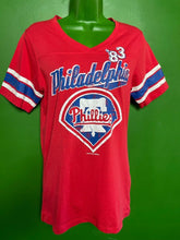 MLB Philadelphia Phillies V-Neck T-Shirt Women's Medium