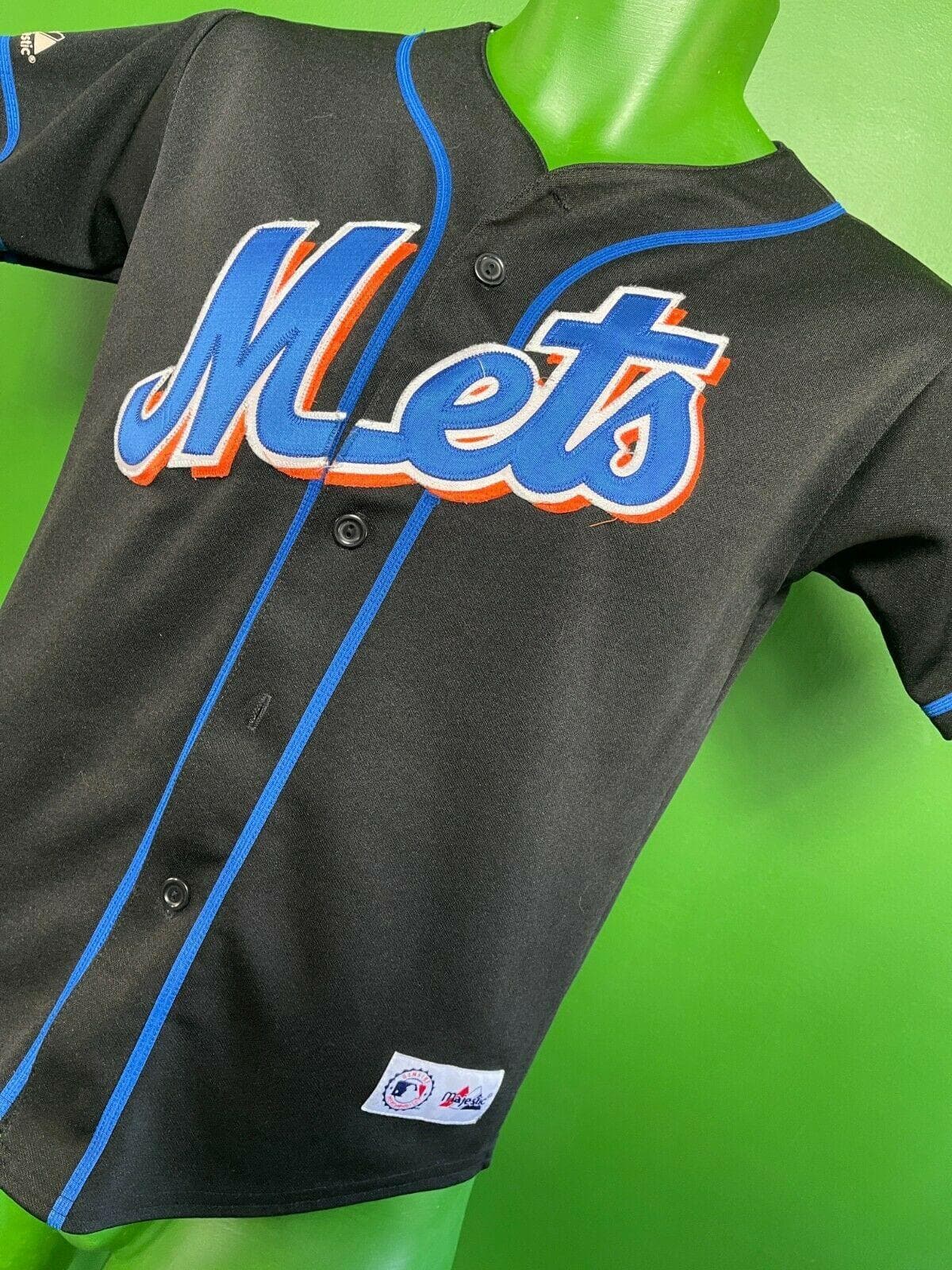 MLB New York Mets Majestic Stitched Baseball Jersey Youth Medium 10-12