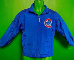 MLB Chicago Cubs Majestic Blue Stitched Jacket Youth Medium 10-12