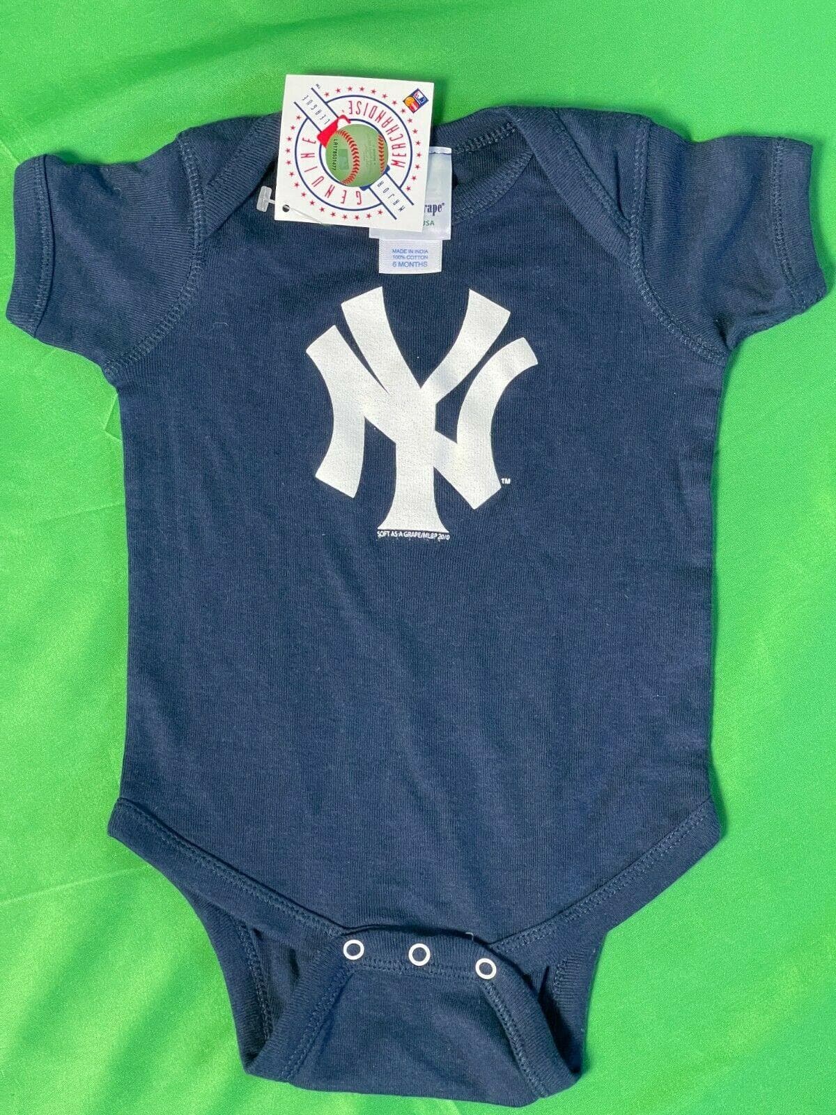 MLB New York Yankees 100% Cotton Bodysuit/Vest Infant 6 months NWT