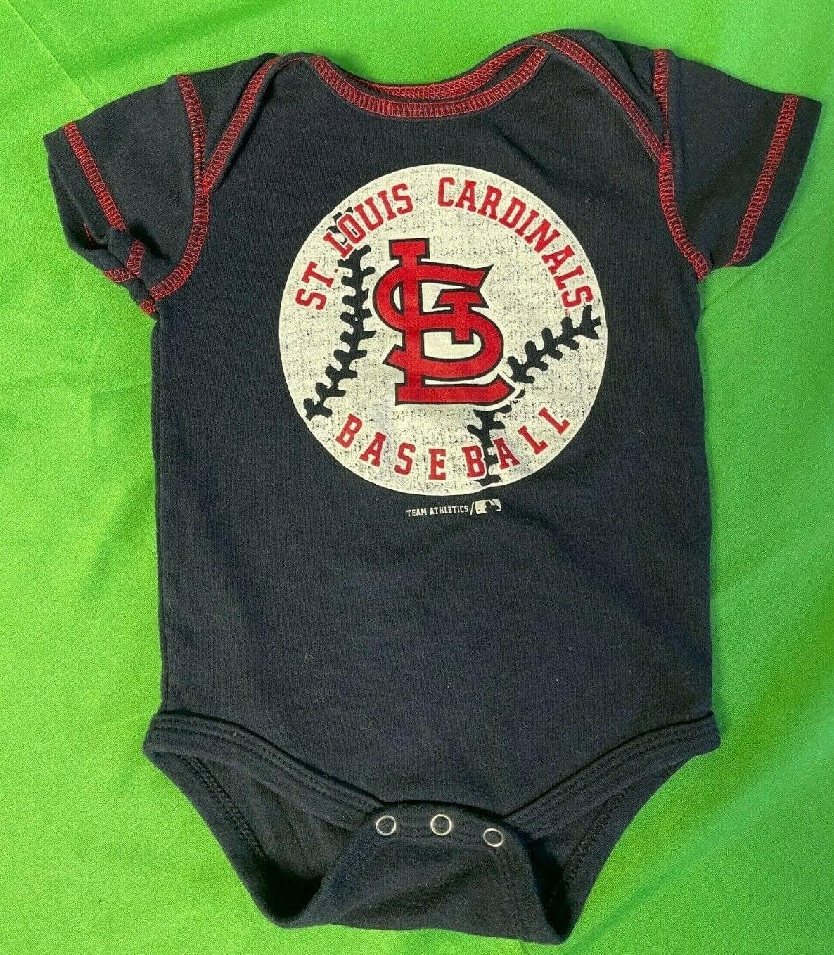 MLB St Louis Cardinals 100% Cotton Bodysuit/Vest 12 months
