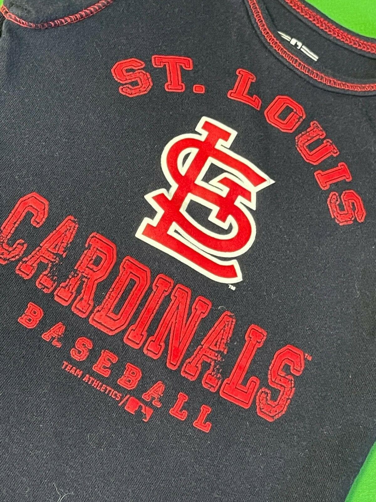 MLB St Louis Cardinals Dark Blue Bodysuit/Vest 12 months